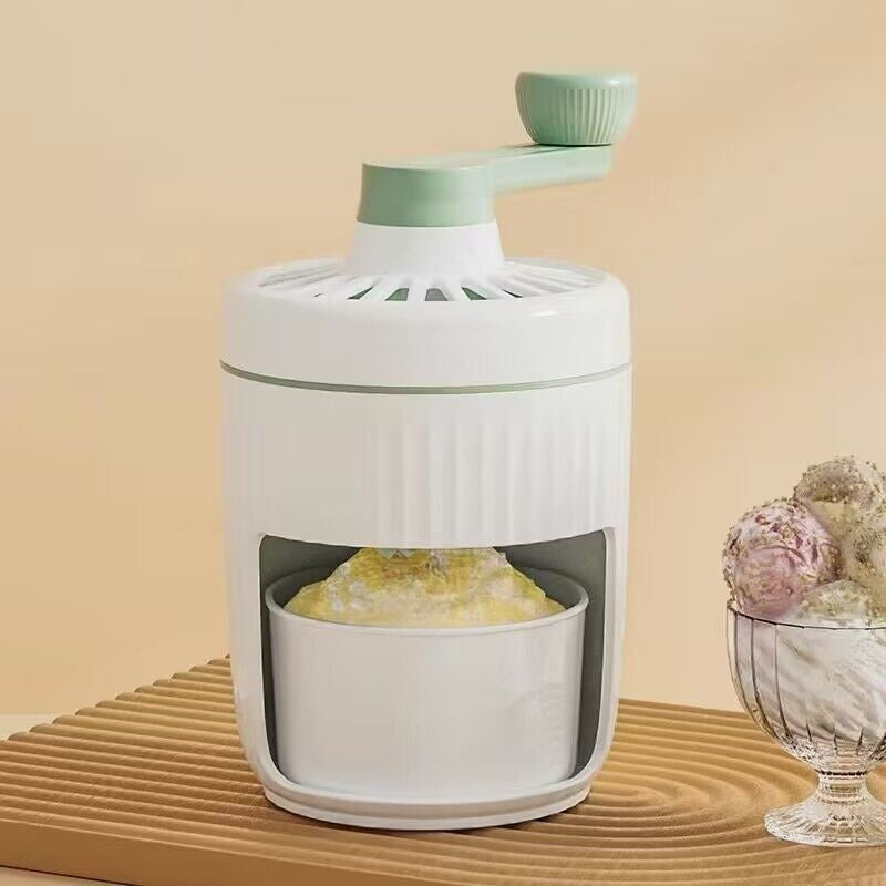 Visual Hand Block Shaving Machine Mini Slush Machine Small Ice Crusher