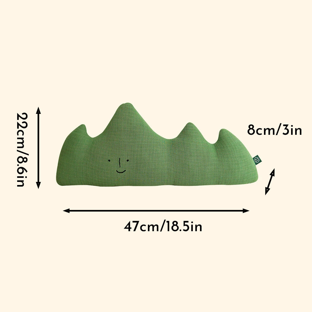 Children's Cute Doll Nap Pillow Baby Doll Newborn Soft And Comfortable Doll Backrest Sofa Waist Pillow Home Decor Cute Pure Cotton Comfortable Pillow Embroidered Moon Headrest Cute Pure Cotton Comfort