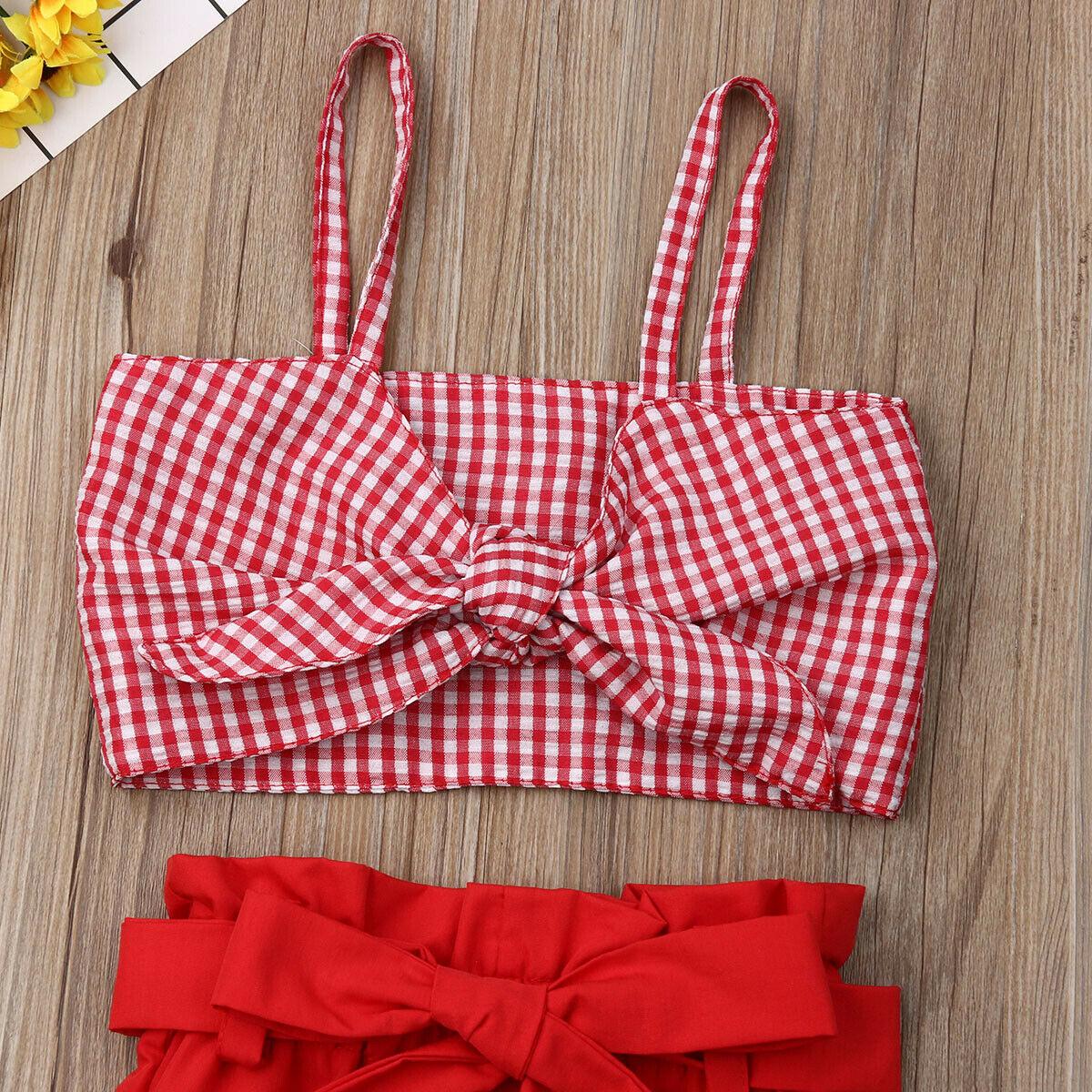 Girls' Striped Pants Suit