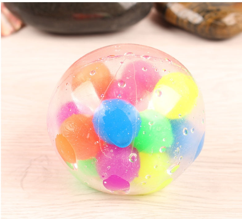 Spoof decompression vent ball