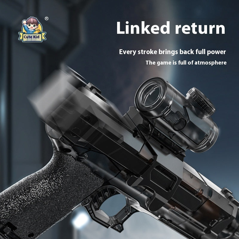 Fire Light Xiaoice Mouse Electric Water Gun Continuous Hair Linkage Rebore