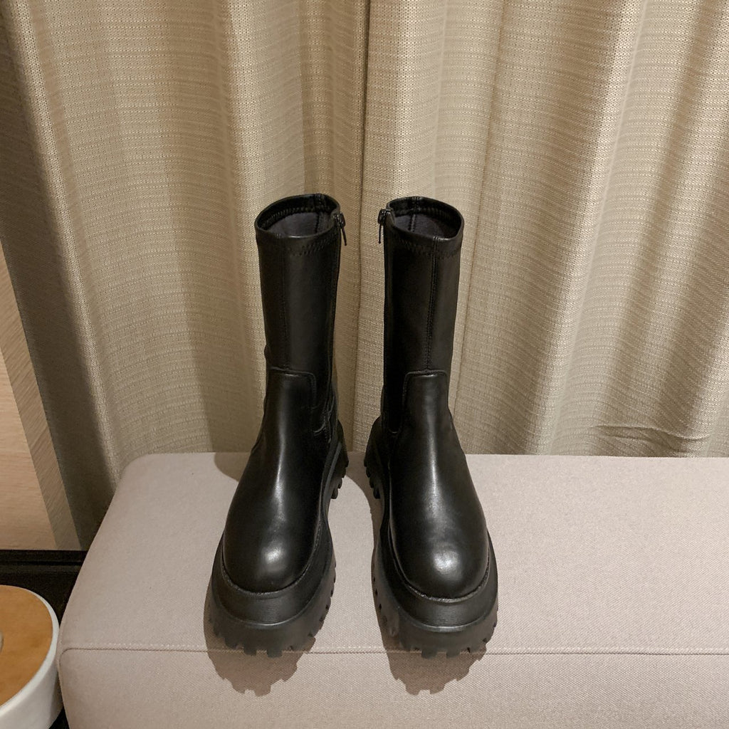 Autumn Chimney Martin Platform Boots