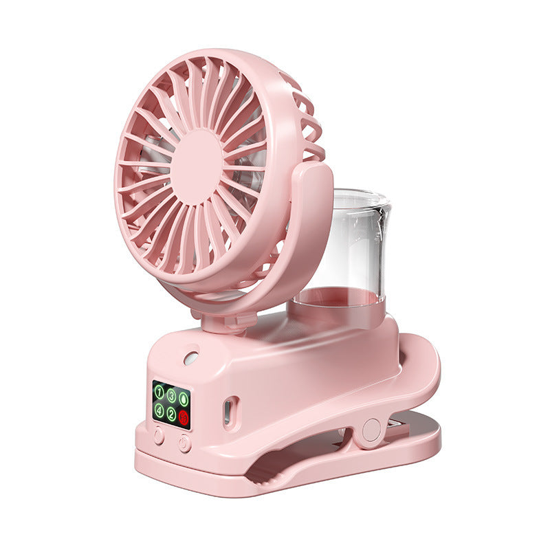 Spray Humidification Portable Mini Rechargeable Handheld Fan