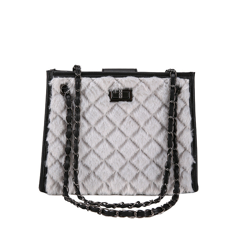 Autumn and winter wool bag