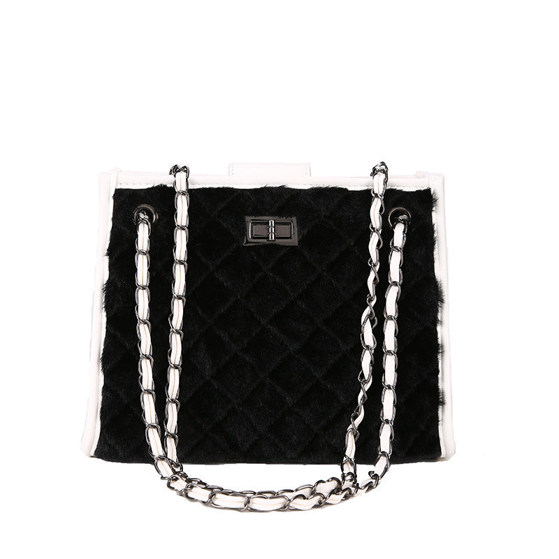 Autumn and winter wool bag