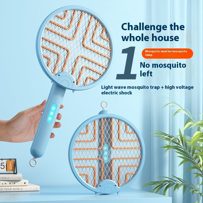 Folding Fly Electric Mosquito Swatter Automatic Mosquito Trap And Repellent