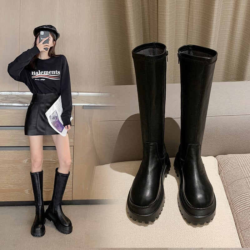 Autumn Chimney Martin Platform Boots