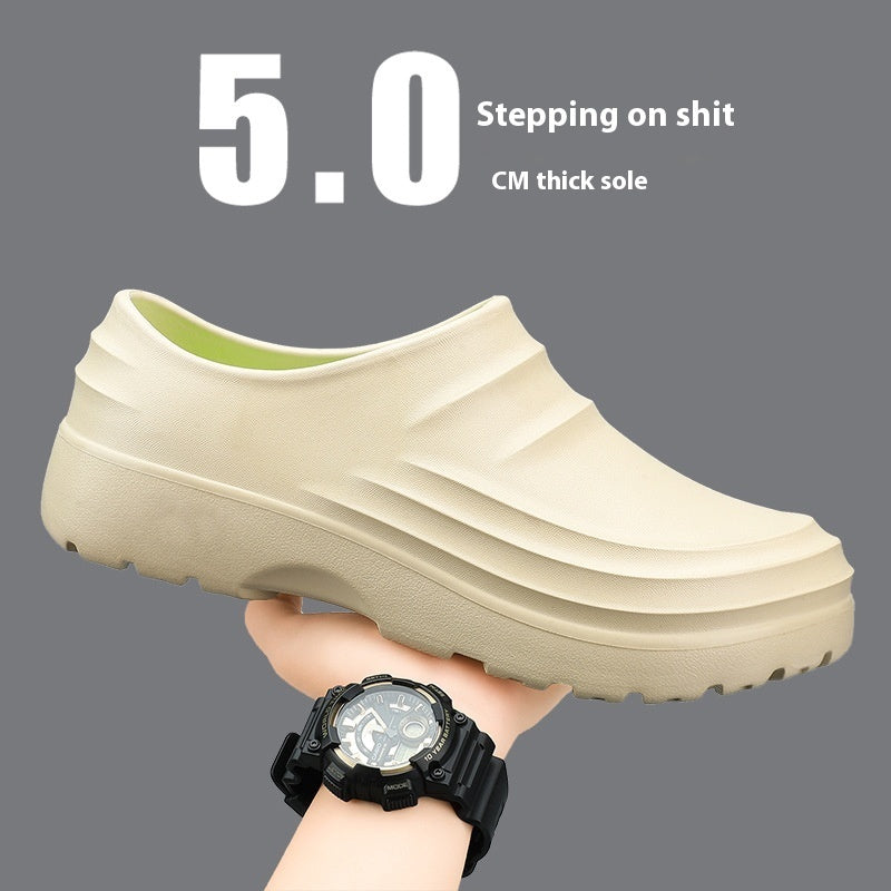 Waterproof Non-slip New All-inclusive Work Lightweight Platform Shoes