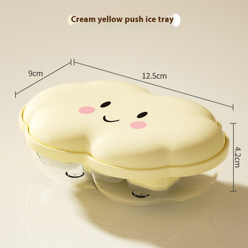 Cloud Press Ice Tray Mini 6-grid Ice Cube Mold