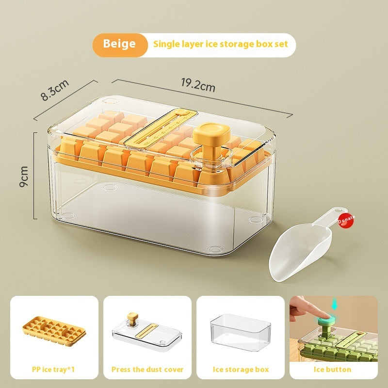 28 56 Grids Reusable Ice Mold Ice Cubes Tray DIY Moulds Ice Cubes Maker Release Homemade Ice Cubes Tray Mold Home Ice Making Tool
