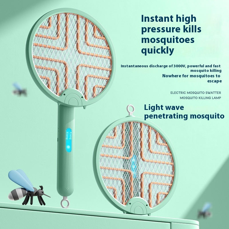 Folding Fly Electric Mosquito Swatter Automatic Mosquito Trap And Repellent
