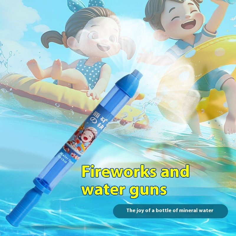 Happy Fireworks Water Gun For A Bottle Of Mineral Water