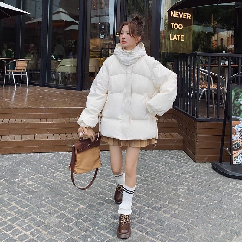 Women's Autumn And Winter Loose And Warm Cotton-padded Jacket