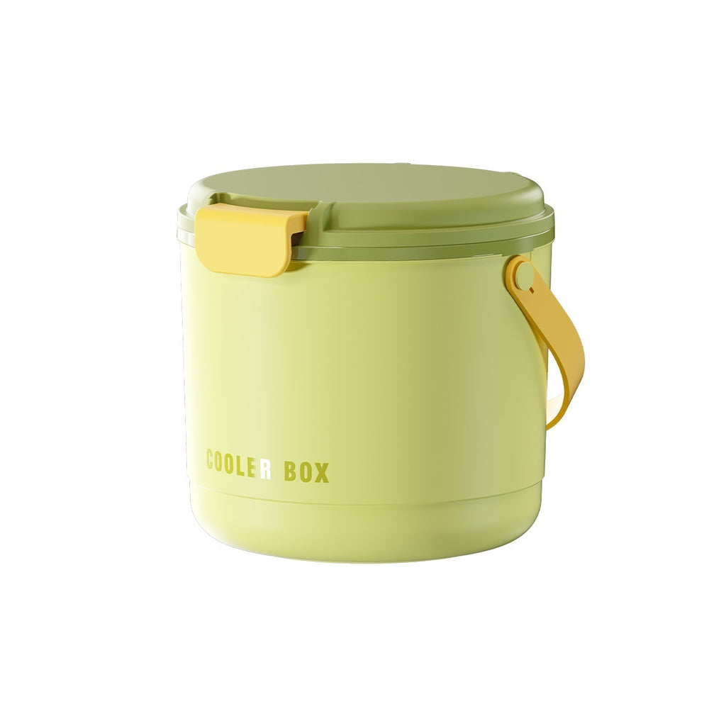 Camping Outdoor Press Ice Cube Insulation Barrel