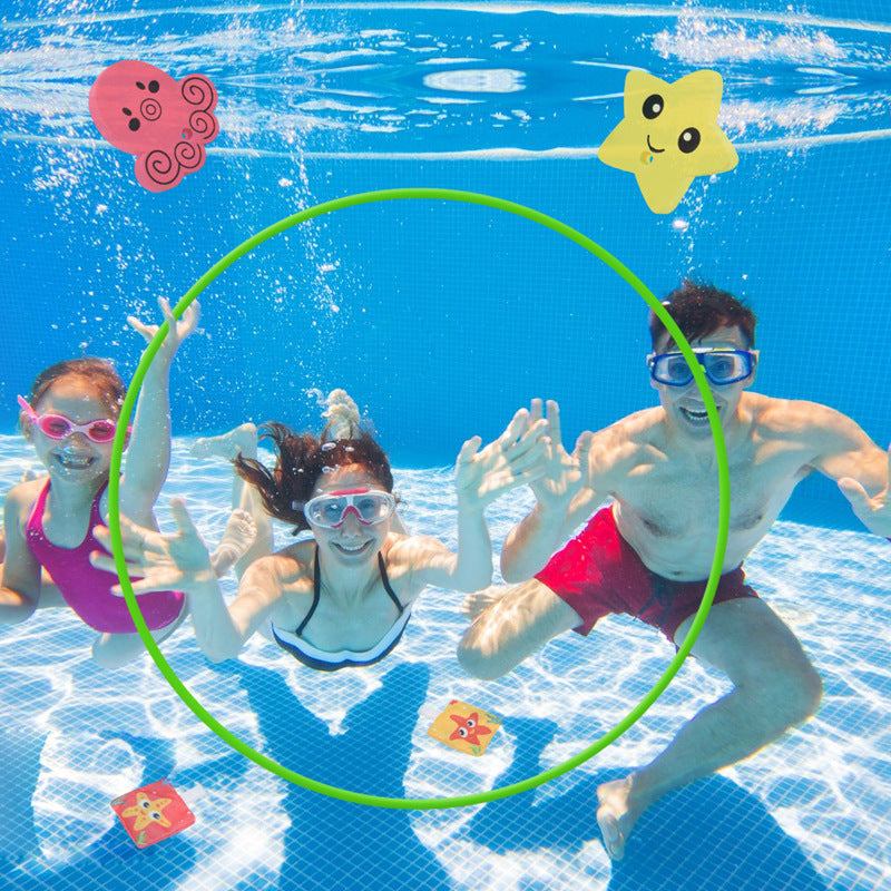Swimming Pool Dive Rod Closed Air Teaching Aids Pool Water Toys