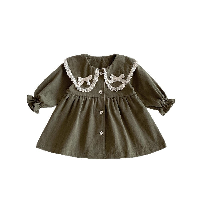 Girls' Autumn Thin Coat Spring And Autumn Thin