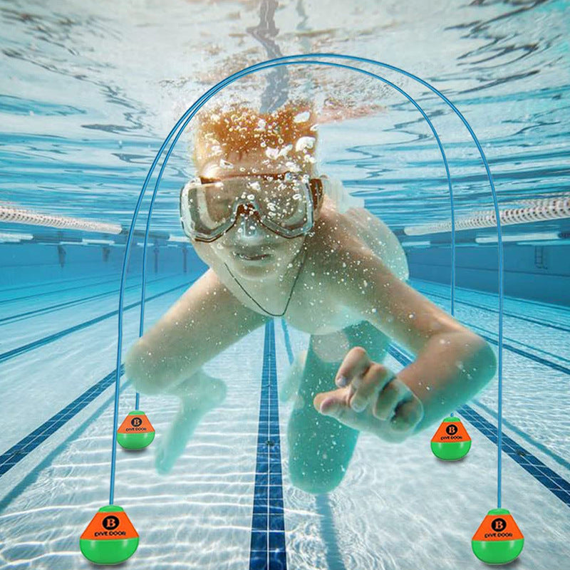 Swimming Pool Dive Rod Closed Air Teaching Aids Pool Water Toys