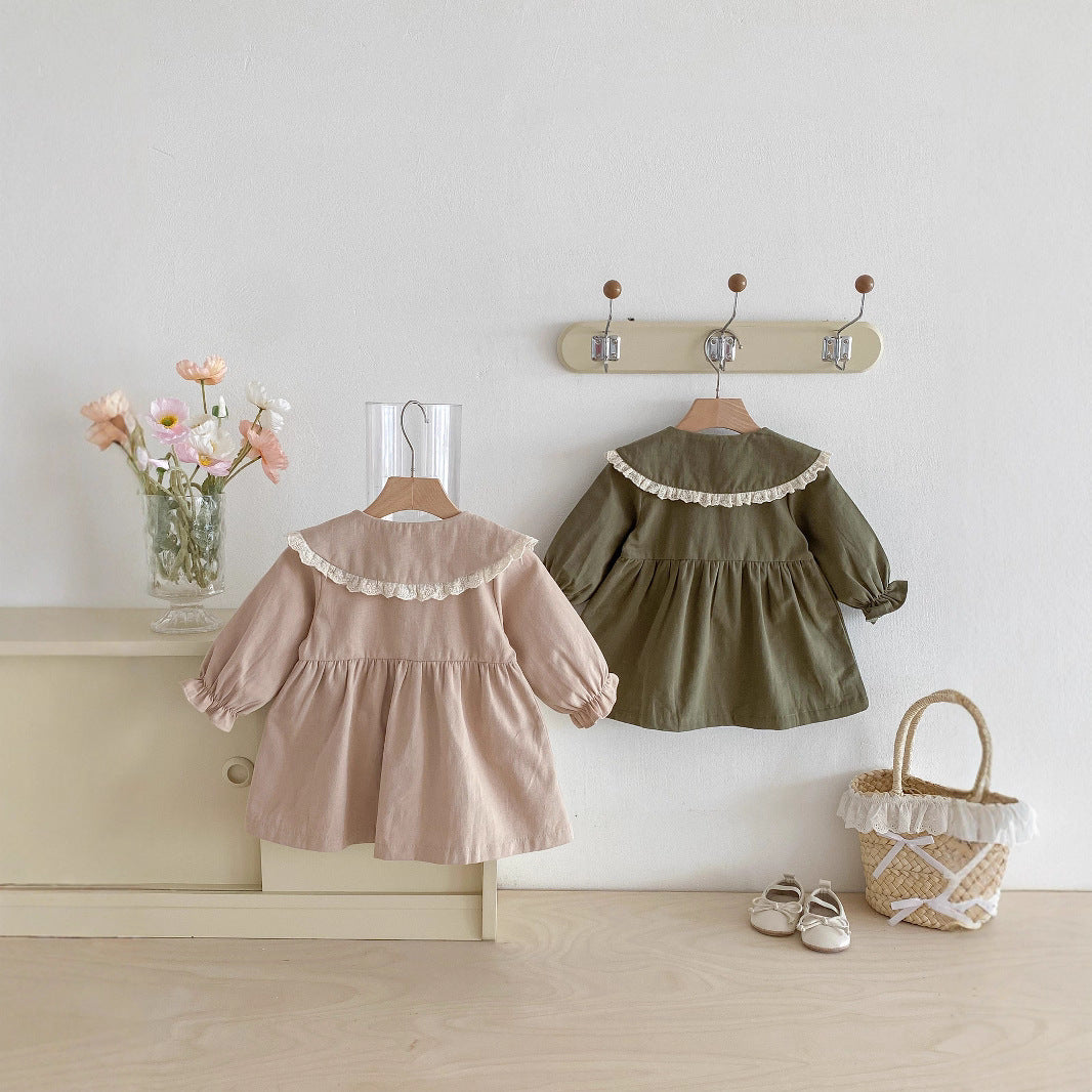 Girls' Autumn Thin Coat Spring And Autumn Thin