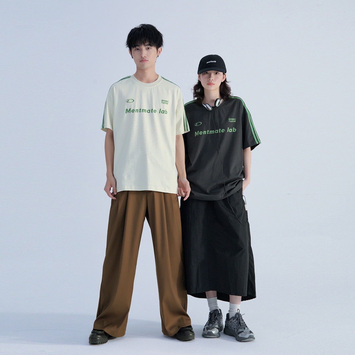 Summer Sports Style T-shirt Men And Women Unisex All-match Leisure