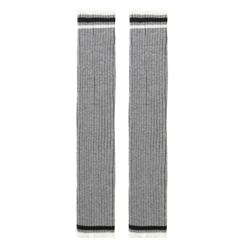 Gray Women's Spring And Autumn Bunching Socks Hot Girl Autumn And Winter