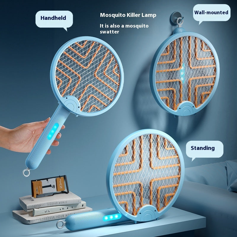 Folding Fly Electric Mosquito Swatter Automatic Mosquito Trap And Repellent