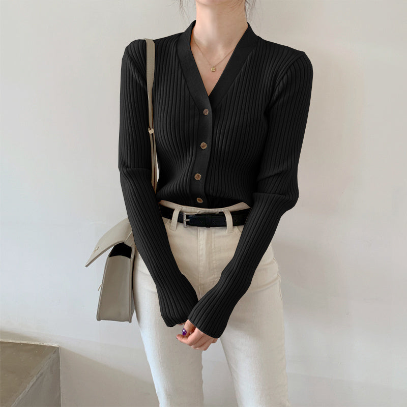 Early Autumn Outer Wear Early Autumn Thin Sweater Coat