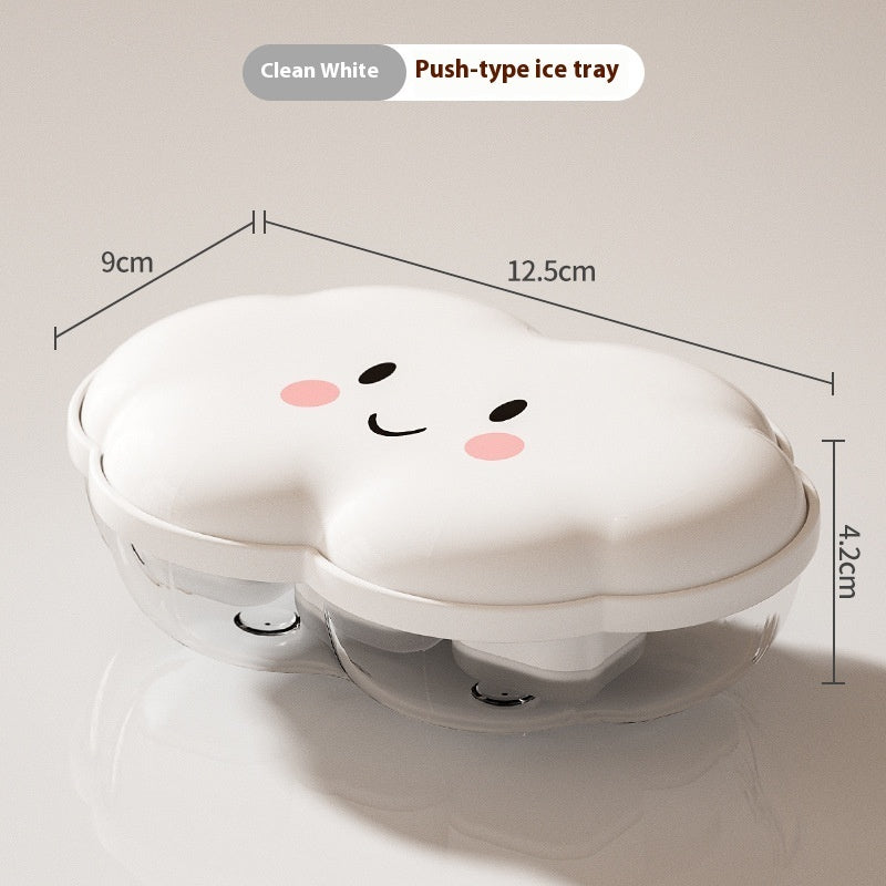 Cloud Press Ice Tray Mini 6-grid Ice Cube Mold