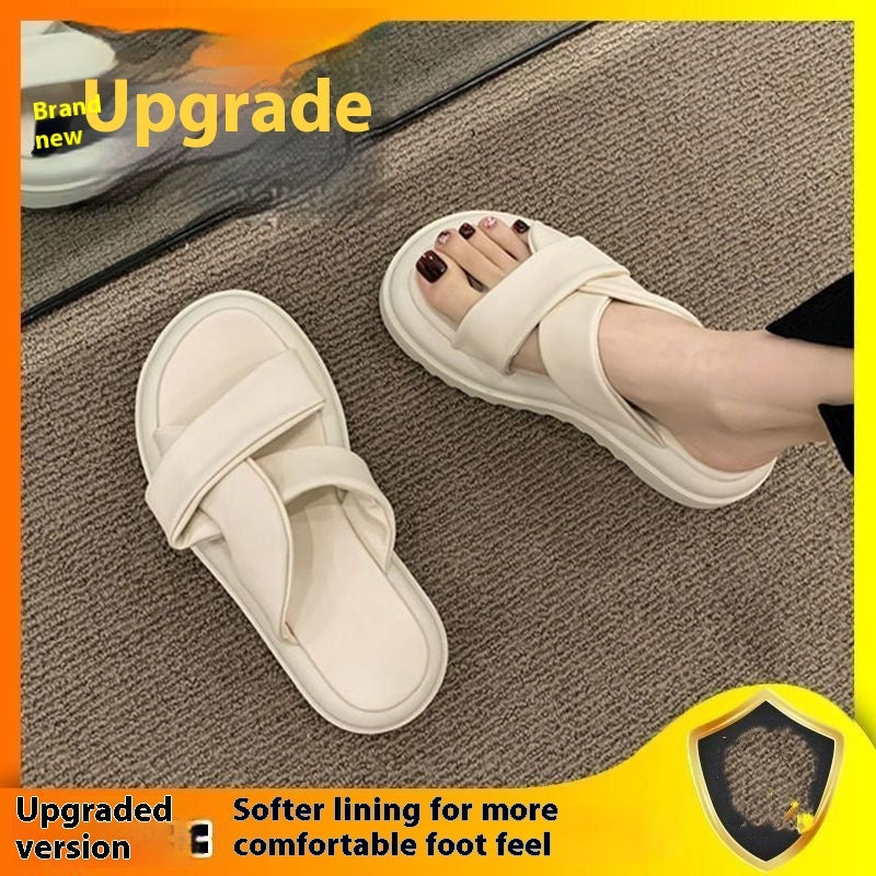 Platform Platform Shoes Non-slip Outdoor Slippers