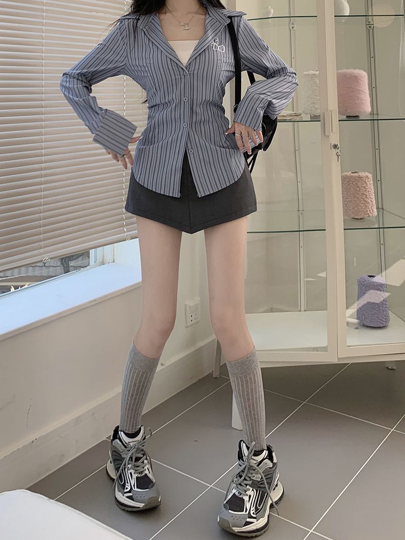 Hot Girl Shirt Women's Autumn