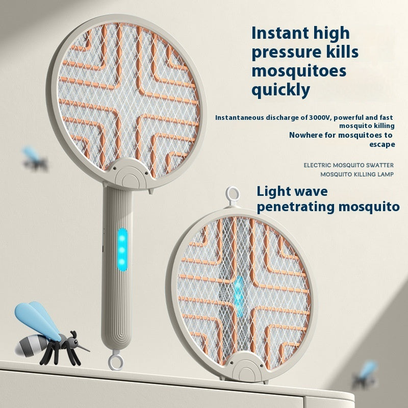 Folding Fly Electric Mosquito Swatter Automatic Mosquito Trap And Repellent